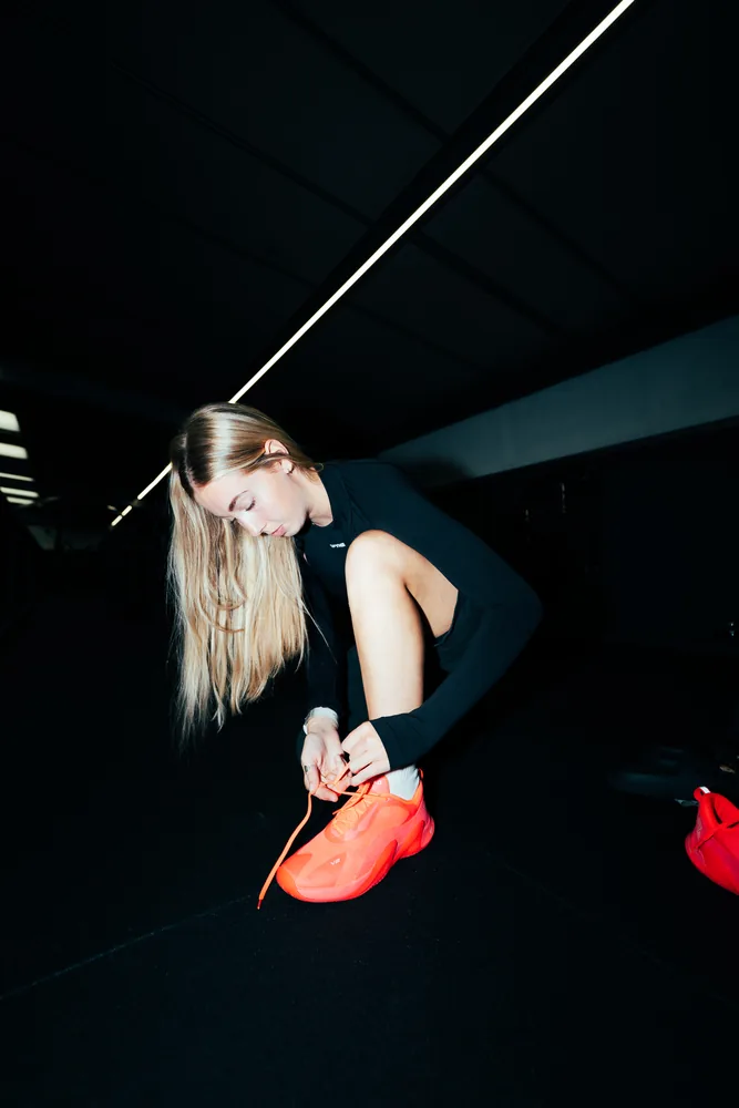 Photography from Getting Hannah on Track, by OH HECK Media.