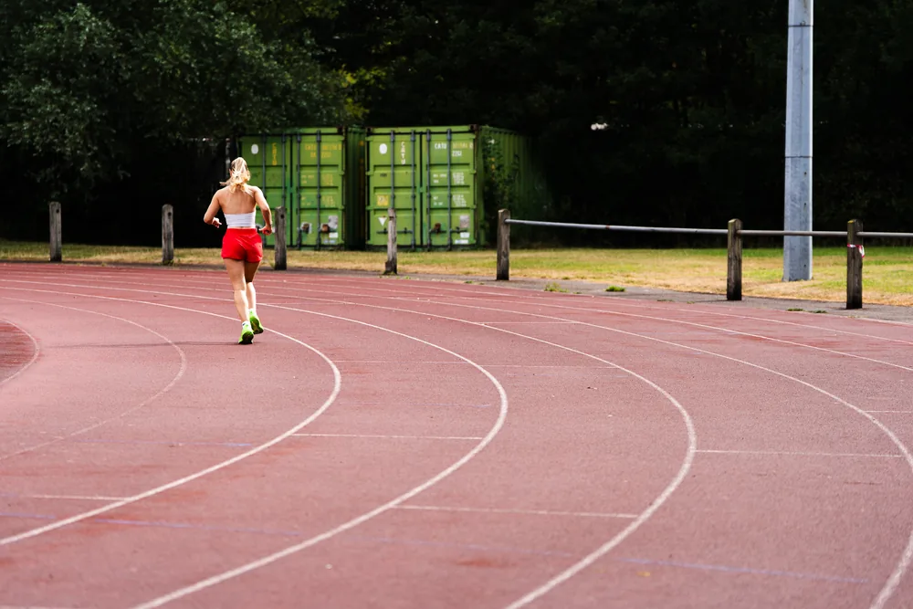 Photography from Getting Hannah on Track, by OH HECK Media.