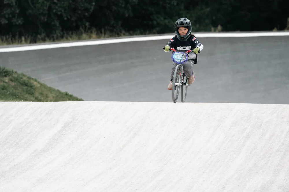 Photography from the Gibson kids on the track, by OH HECK Media.