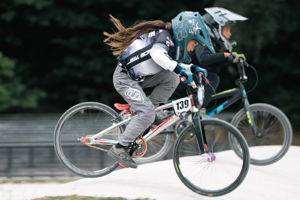 Photography from the Gibson kids on the track, by OH HECK Media.