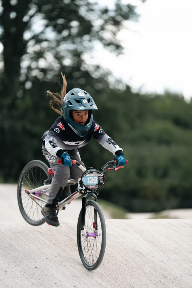 Photography from the Gibson kids on the track, by OH HECK Media.