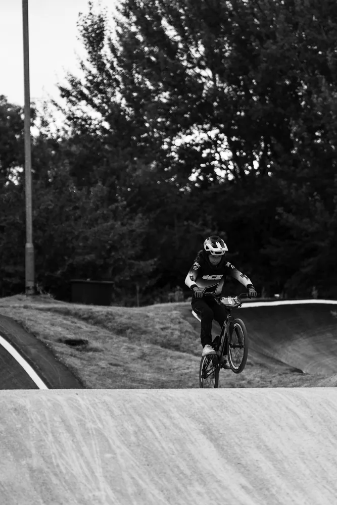 Photography from the Gibson kids on the track, by OH HECK Media.