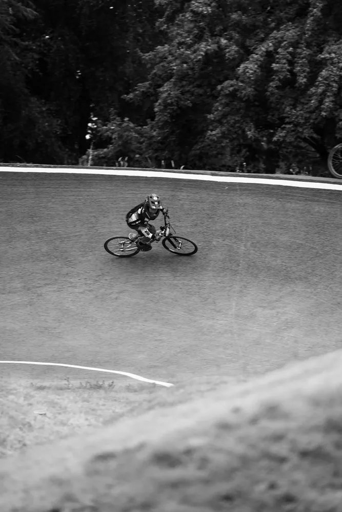 Photography from the Gibson kids on the track, by OH HECK Media.