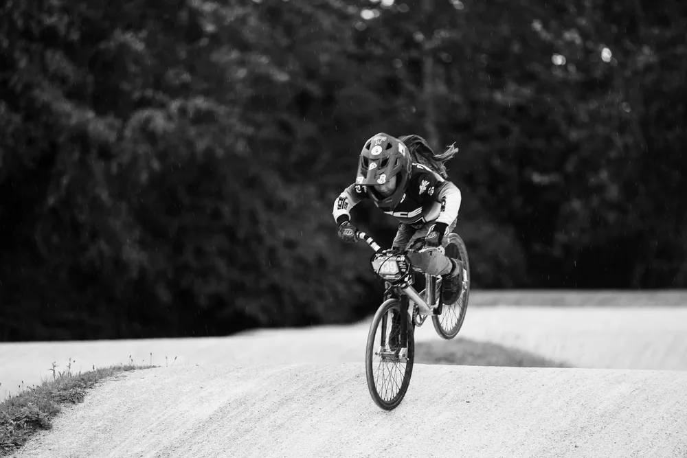Photography from the Gibson kids on the track, by OH HECK Media.