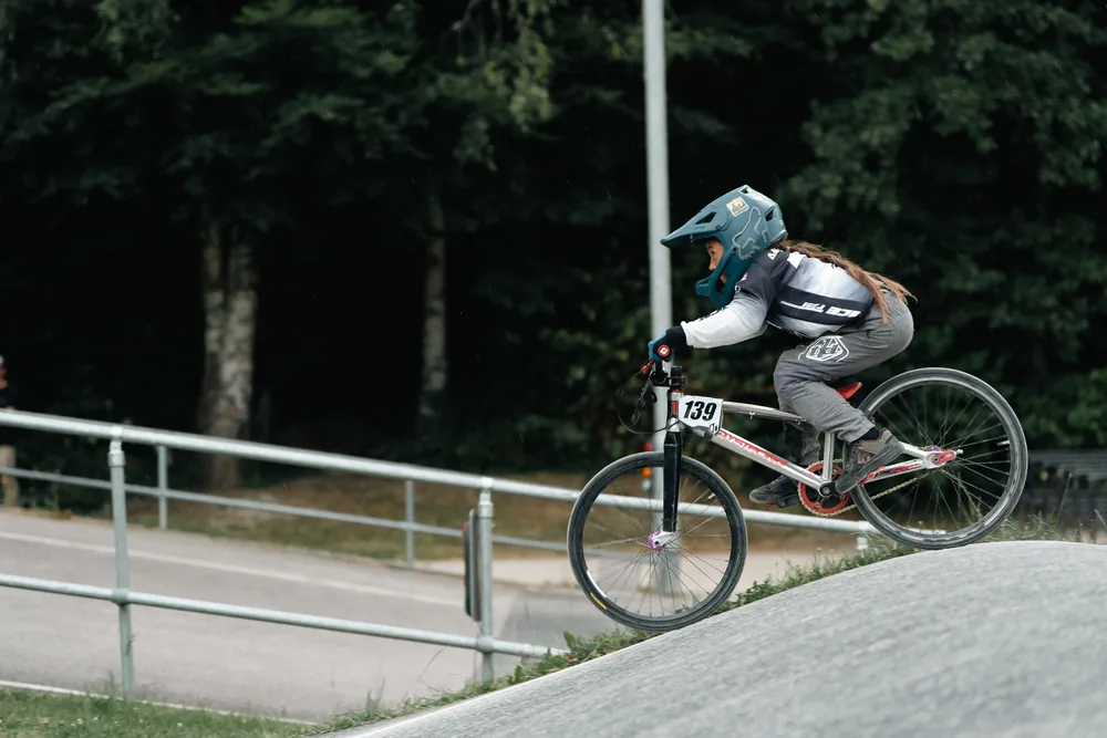 Photography from the Gibson kids on the track, by OH HECK Media.