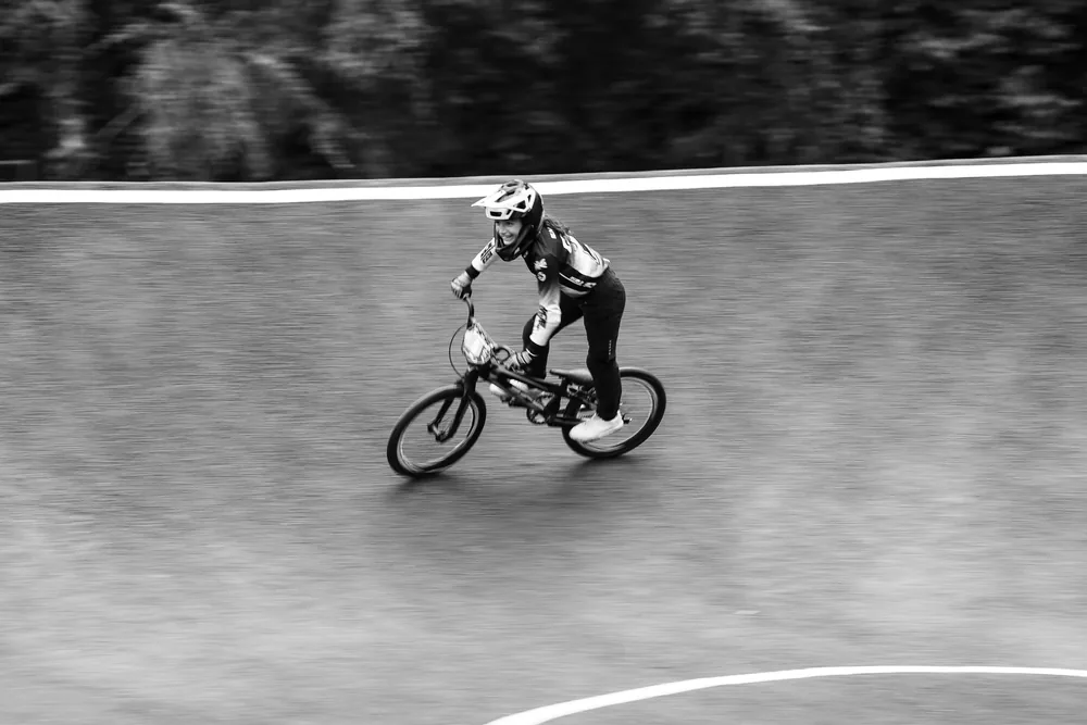 Photography from the Gibson kids on the track, by OH HECK Media.