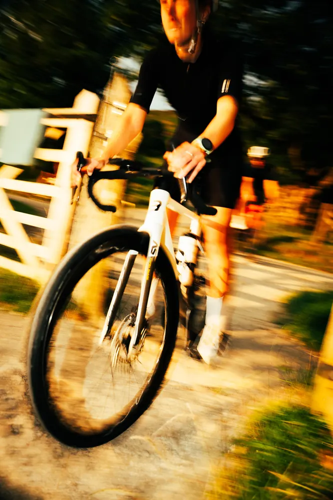 Candid photography from a Routes Cycling group ride.