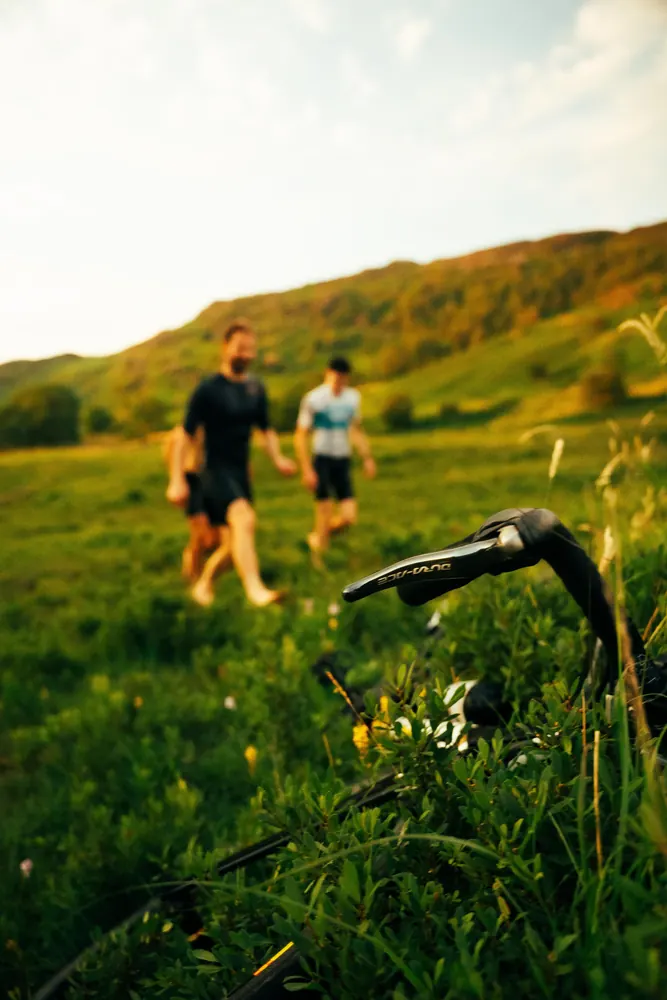 Candid photography from a Routes Cycling group ride.